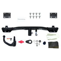 Westfalia Anhängerkupplung abnehmbar inkl. E-Satz 13polig spezifisch + Adapter - BMW 5 Touring