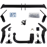 Brink Anhängerkupplung abnehmbar inkl. E-Satz 13polig spezifisch + Adapter - CITROËN BERLINGO