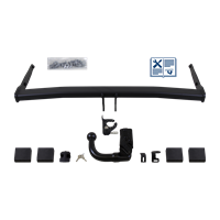 Brink Anhängerkupplung abnehmbar inkl. E-Satz 13polig spezifisch + Adapter - SKODA SUPERB III Kombi