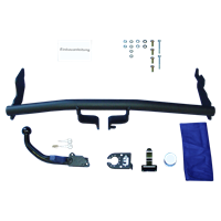 Brink Anhängerkupplung abnehmbar inkl. E-Satz 13polig universal + Adapter - HYUNDAI GETZ