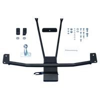 GDW Anhängebock inkl. E-Satz 13polig universal + Adapter - TOYOTA COROLLA