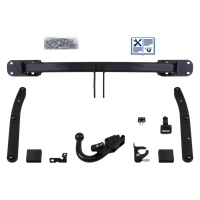 Brink Anhängerkupplung abnehmbar inkl. E-Satz 13polig spezifisch + Adapter - MERCEDES-BENZ GLK-KLASSE