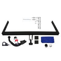 Brink Anhängerkupplung abnehmbar inkl. E-Satz 13polig spezifisch + Adapter - AUDI A3 Sportback