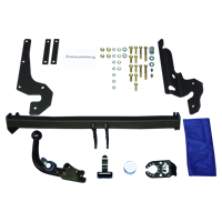 Brink Anhängerkupplung abnehmbar inkl. E-Satz 13polig spezifisch + Adapter - TOYOTA YARIS