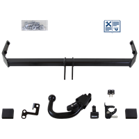 Brink Anhängerkupplung abnehmbar inkl. E-Satz 13polig spezifisch + Adapter - SEAT ARONA