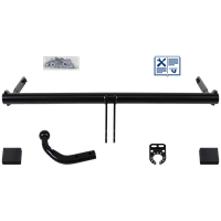 Brink Anhängerkupplung starr inkl. E-Satz 13polig spezifisch + Adapter - SKODA FABIA III Kombi