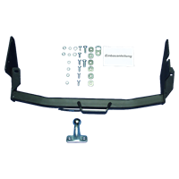 GDW Anhängebock inkl. E-Satz 13polig universal + Adapter - TOYOTA HIACE IV Bus