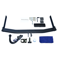 Brink Anhängerkupplung abnehmbar inkl. E-Satz 13polig spezifisch + Adapter - VW TOURAN