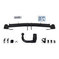 Brink Anhängerkupplung abnehmbar inkl. E-Satz 13polig spezifisch + Adapter - BMW 5 Touring