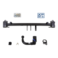 AUTO-HAK Anhängerkupplung abnehmbar inkl. E-Satz 13polig spezifisch + Adapter - BMW 5 Gran Turismo