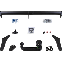 Westfalia Anhängerkupplung abnehmbar inkl. E-Satz 13polig spezifisch + Adapter - SEAT ARONA