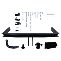 AUTO-HAK Anhängerkupplung abnehmbar inkl. E-Satz 13polig universal + Adapter - AUDI 80 Avant