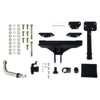AUTO-HAK Anhängerkupplung abnehmbar inkl. E-Satz 13polig spezifisch + Adapter - FIAT PUNTO