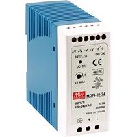 meanwell Mean Well MDR-40-5 DIN-rail netvoeding 5 V/DC 6 A 30 W 1 x