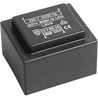 PTG381802 Printtransformator 1 x 230 V 2 x 9 V/AC 3.60 VA 200 mA