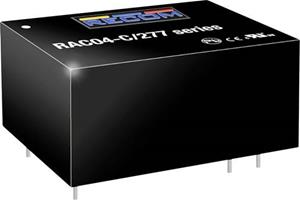 RECOM RAC04-24SC/277 AC/DC-printnetvoeding 24 V 4 W