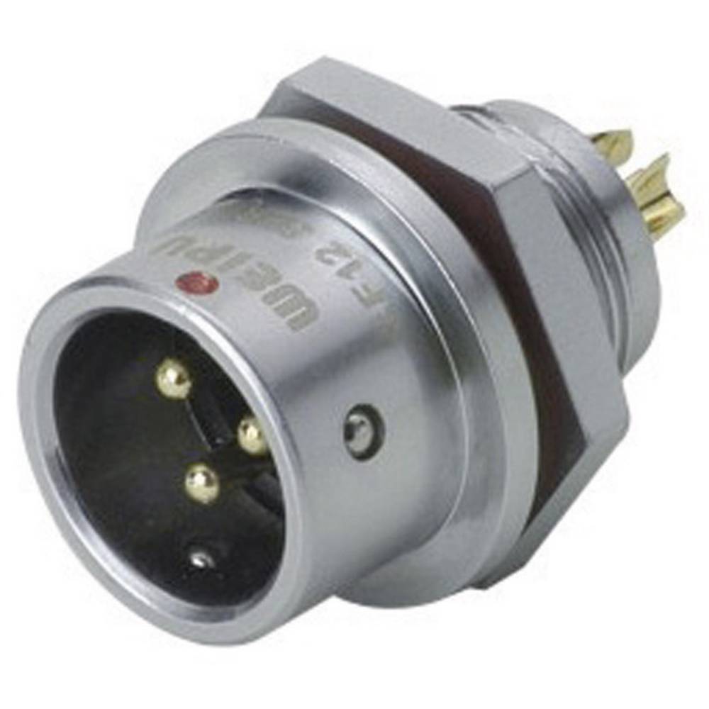 Weipu SF1212/P6 Ronde connector Stekker, recht Totaal aantal polen: 6 Serie (ronde connectors): SF12 1 stuk(s)