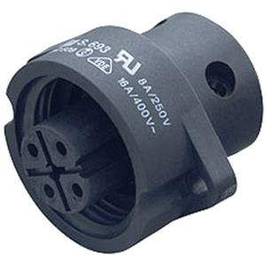 Binder 09-4224-00-04 Ronde connector Flensbus Serie (ronde connectors): 693 Totaal aantal polen: 3 + PE 1 stuk(s)