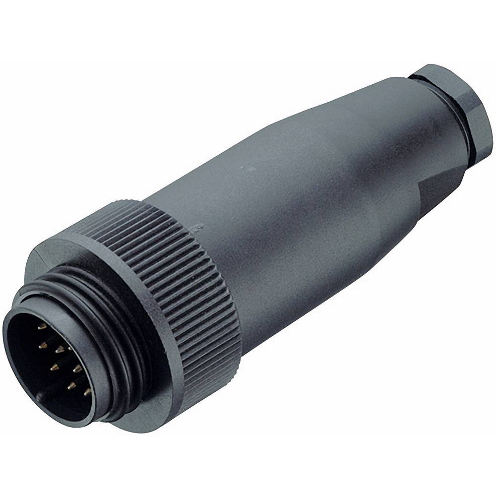 binder 99-0717-00-13-1 Ronde stekker Stekker, recht Serie (ronde connectors): 694 Totaal aantal polen: 12 + PE 1 stuk(s)