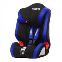 Sparco autostoel F1000K (E4 R44) junior polyester/textiel blauw