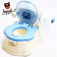 Best for Kids N7551 blau Lerntöpfchen mit Toilettenpapierhalter Baby Gear Royal Potty