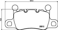 Brembo Remblokkenset, schijfrem P65038