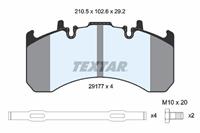 Textar Remblokkenset, schijfrem 2917705