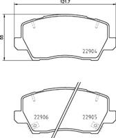 Brembo Remblokkenset, schijfrem P30114