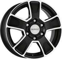 DEZENT Van dark Black/polished