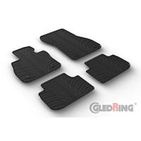 GledRing Rubbermatten voor passend voor BMW 2-Serie F44 Gran Coupe 2020- (T profiel 4-delig + montageclips) GL0541