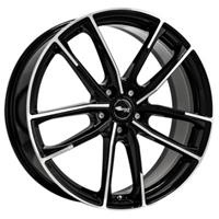 Brock B38 Black glossy full polished 8x18 5x120 ET34