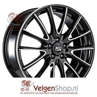 MSW Msw 86 Gloss black full polished 6.5x16 5x105 ET38