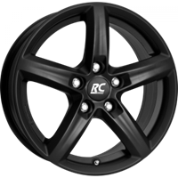 RC Design Rc24 Black clear matt 6.5x16 5x114.3 ET50