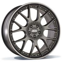 Bbs CH RII PLATINUM BLACK 5X112 ET22 HB66.5 ALLOYWHEEL 9.5X22