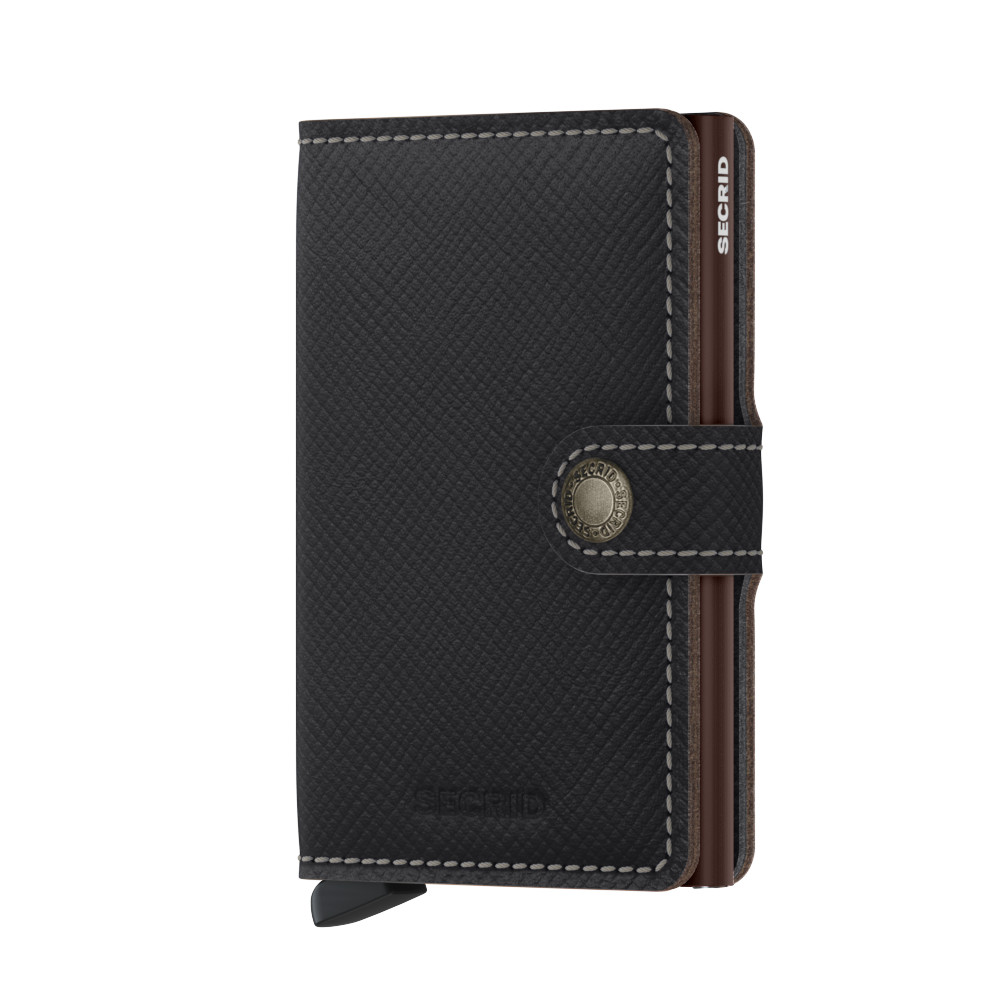 Secrid Msa miniwallet saffiano brown
