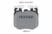 Textar Remblokkenset, schijfrem 2261801