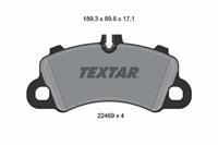 Textar Remblokkenset, schijfrem 2246903