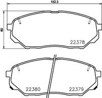 Hella Pagid GmbH Remblokkenset, schijfrem 8DB355024901