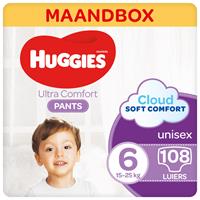 Huggies Ultra Comfort Pants Windeln Windelhosen Gr. 6 15-25 kg Monatsbox