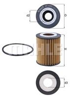 mahleoriginal MAHLE ORIGINAL Ölfilter OX 1237D Motorölfilter,Wechselfilter OPEL,PEUGEOT,FORD,CROSSLAND X,GRANDLAND X A18,208,2008,308 II,301,308 SW II,3008 SUV