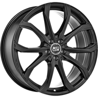 MSW Msw 48 Matt black 11.5x21 5x130 ET58