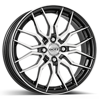 Dotz Dotz limerock Gunmetal polished 6.5x16 4x108 ET25