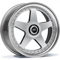 Tec GT EVO R HYPER SILBER HORNPOLIERT ALLOYWHEEL 8X18