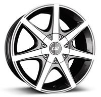 Borbet CWE MISTRAL ANTHRACITE GLOSSY POLISHED ALLOYWHEEL 7X16