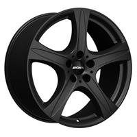 Ronal R55 suv Mattschwarz frontkopiert 9.5x20 5x130 ET38