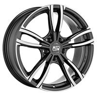 MSW Msw 73 Gloss dark grey full polished 8x18 5x112 ET35