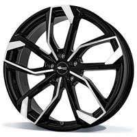 RC Design Rc34 Black glossy full polished 8x19 5x108 ET42