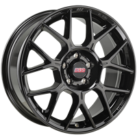 BBS XR GLANZEND ZWART