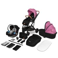 lionelo Kinderwagen Riya 3 in 1 Pink Violet