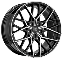 MSW Msw 74 Gloss black full polished 8x19 5x112 ET48